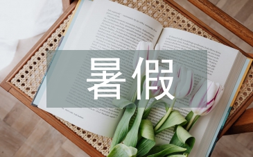 小学生暑假自我总结