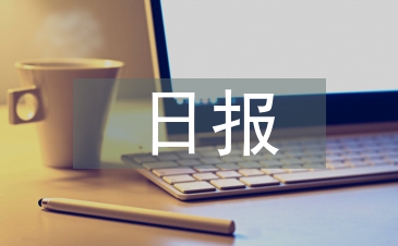 日报工作总结