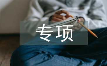 专项检查整改方案