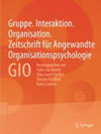 应用组织心理学 Gio-group-interaction-organization-journal